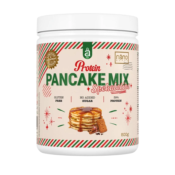 Nanosupps - Fehérjés Palacsintapor - Spekulatius/ Mézeskalács ízesítés - 500g 