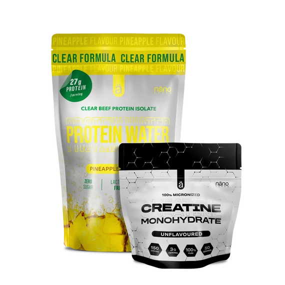   Nanosupps - Protein Water Clear Isolate - Pineapple - 450g + AJÁNDÉK Creatine 150g