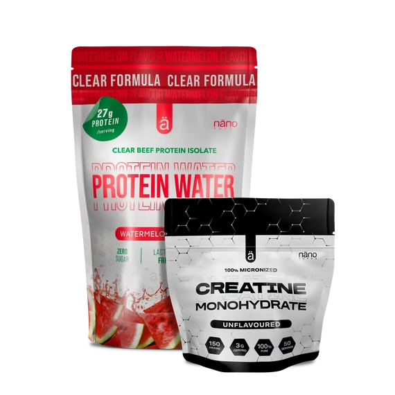   Nanosupps - Protein Water Clear Isolate - Watermelon- 450g + AJÁNDÉK Creatine 150g