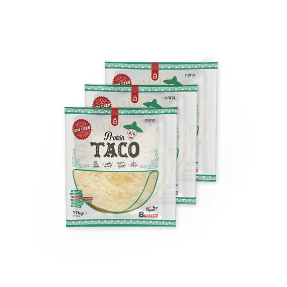Nanosupps taco natúr 176g