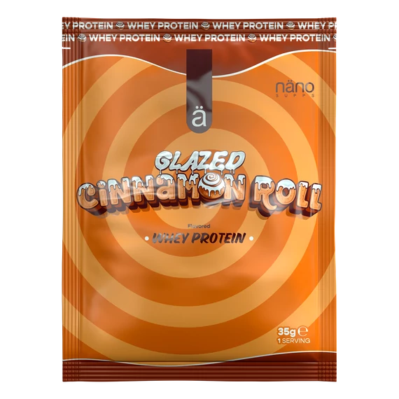  Nanosupps - Whey Protein - Fahéjas csigás fehérjepor - Sample - 35g