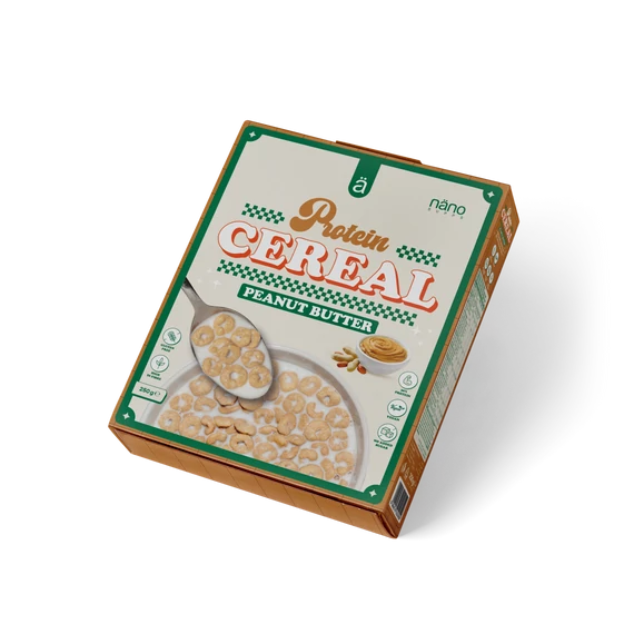 Nanosupps - Protein Cereal - Mogyoróvajas vegán és gluténmentes müzli - 250g